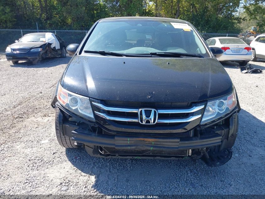 2014 Honda Odyssey Ex-L VIN: 5FNRL5H62EB121173 Lot: 43344102