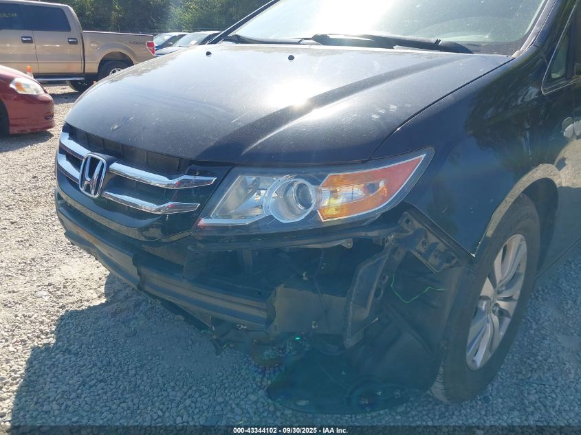 2014 Honda Odyssey Ex-L VIN: 5FNRL5H62EB121173 Lot: 43344102