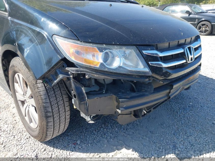 2014 Honda Odyssey Ex-L VIN: 5FNRL5H62EB121173 Lot: 43344102