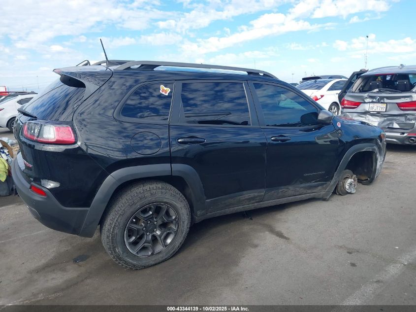 2019 Jeep Cherokee Trailhawk 4X4 VIN: 1C4PJMBX6KD391180 Lot: 43344139