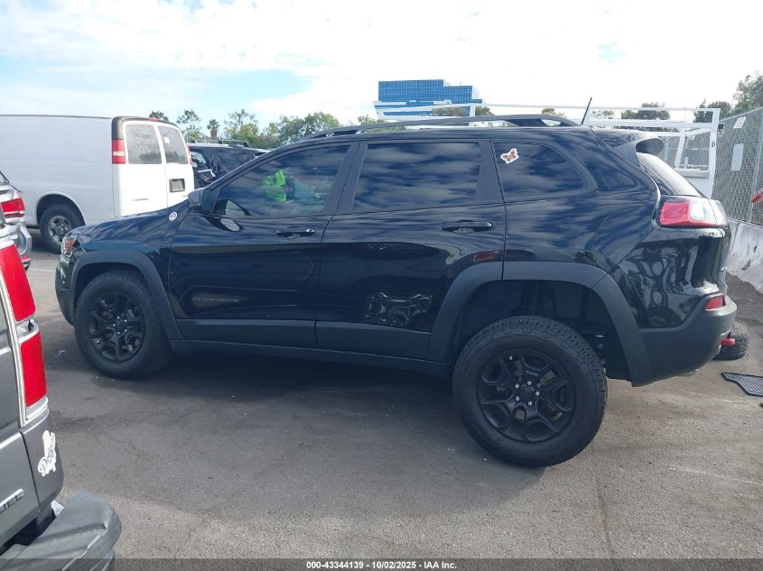 2019 Jeep Cherokee Trailhawk 4X4 VIN: 1C4PJMBX6KD391180 Lot: 43344139