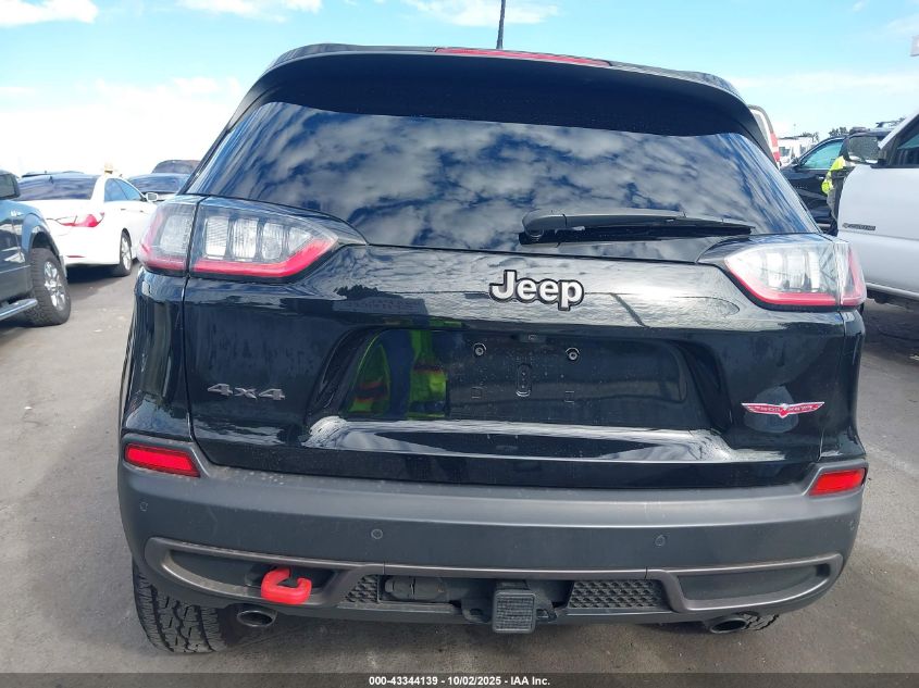 2019 Jeep Cherokee Trailhawk 4X4 VIN: 1C4PJMBX6KD391180 Lot: 43344139