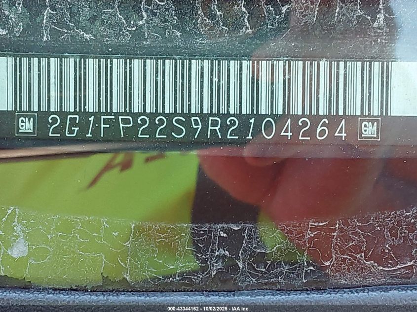 1994 Chevrolet Camaro VIN: 2G1FP22S9R2104264 Lot: 43344162