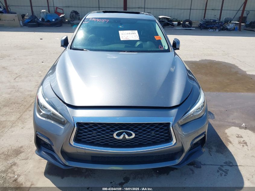 2018 Infiniti Q50 3.0T Sport VIN: JN1EV7AP1JM357390 Lot: 43344189