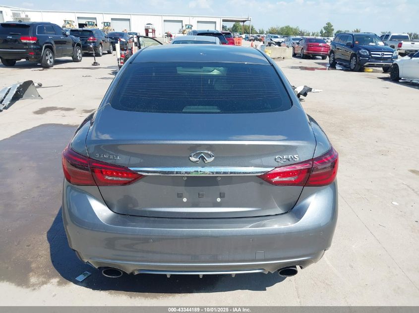 2018 Infiniti Q50 3.0T Sport VIN: JN1EV7AP1JM357390 Lot: 43344189