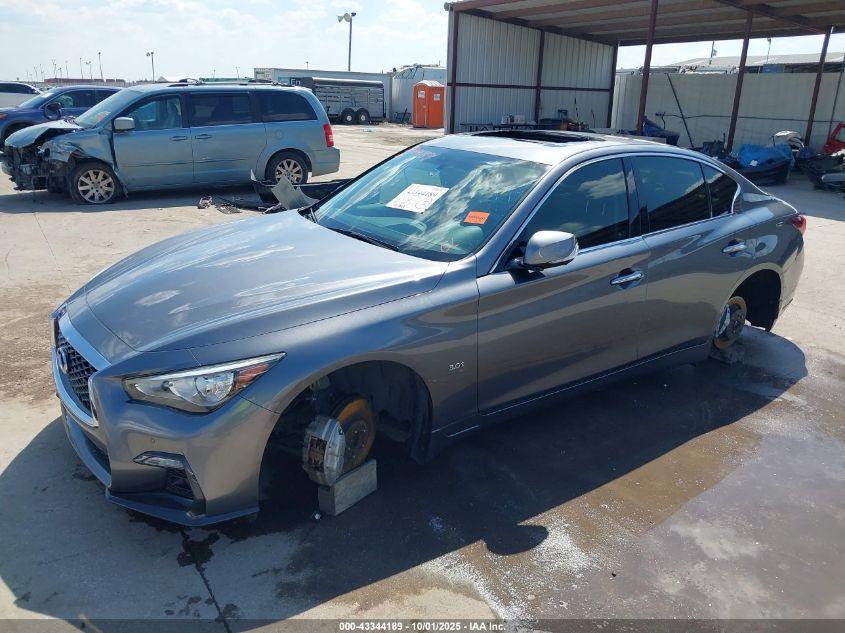 2018 Infiniti Q50 3.0T Sport VIN: JN1EV7AP1JM357390 Lot: 43344189