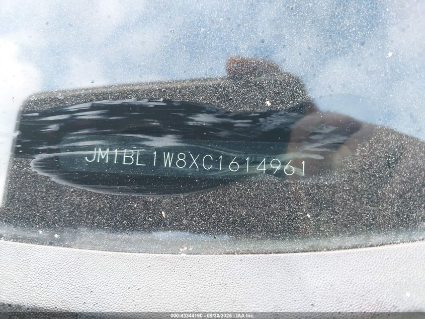 2012 Mazda Mazda3 I Grand Touring VIN: JM1BL1W8XC1614961 Lot: 43344190