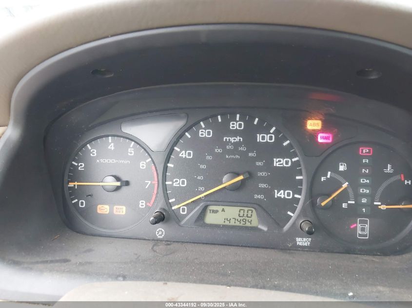 1999 Honda Accord Lx V6 VIN: 1HGCG1646XA061013 Lot: 43344192