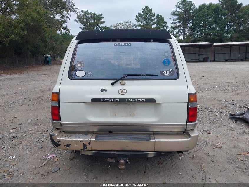 1997 Lexus Lx 450 VIN: JT6HJ88J6V0182393 Lot: 43344260
