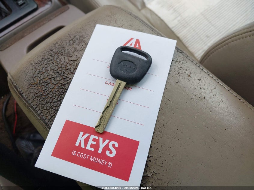 1997 Lexus Lx 450 VIN: JT6HJ88J6V0182393 Lot: 43344260