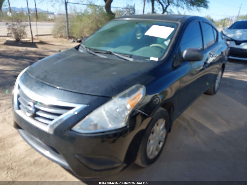 2015 Nissan Versa 1.6 S VIN: 3N1CN7AP1FL906546 Lot: 43344265