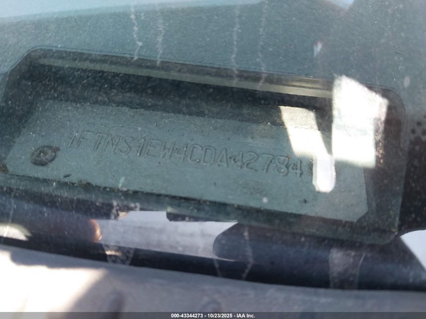 2012 Ford E-150 Commercial VIN: 1FTNS1EW4CDA42784 Lot: 43344273