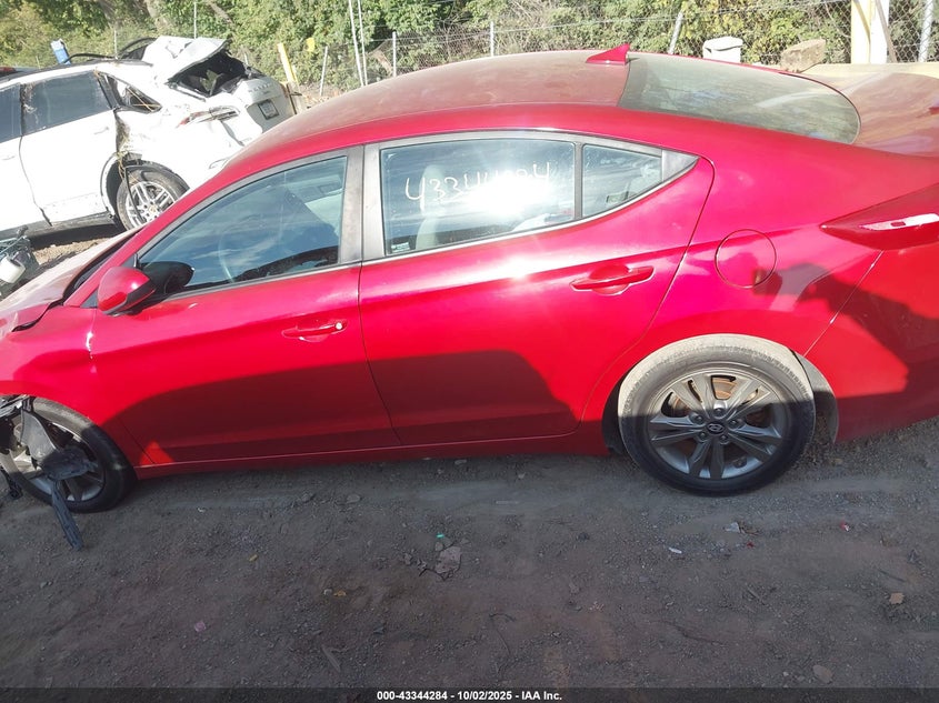 2018 HYUNDAI ELANTRA SEL - 5NPD84LF4JH316863