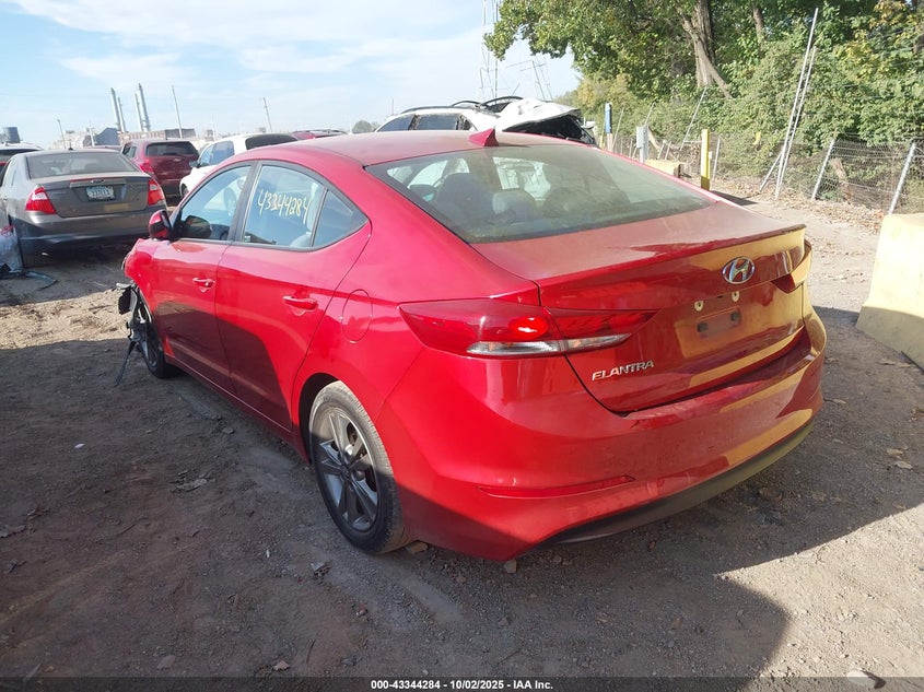 2018 HYUNDAI ELANTRA SEL - 5NPD84LF4JH316863