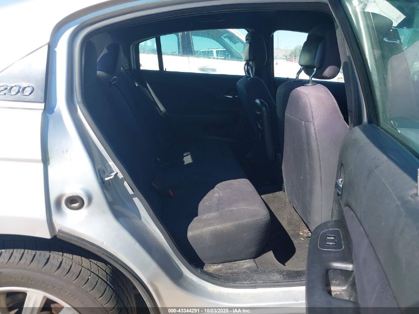 2012 Chrysler 200 Touring VIN: 1C3CCBBGXCN321632 Lot: 43344291