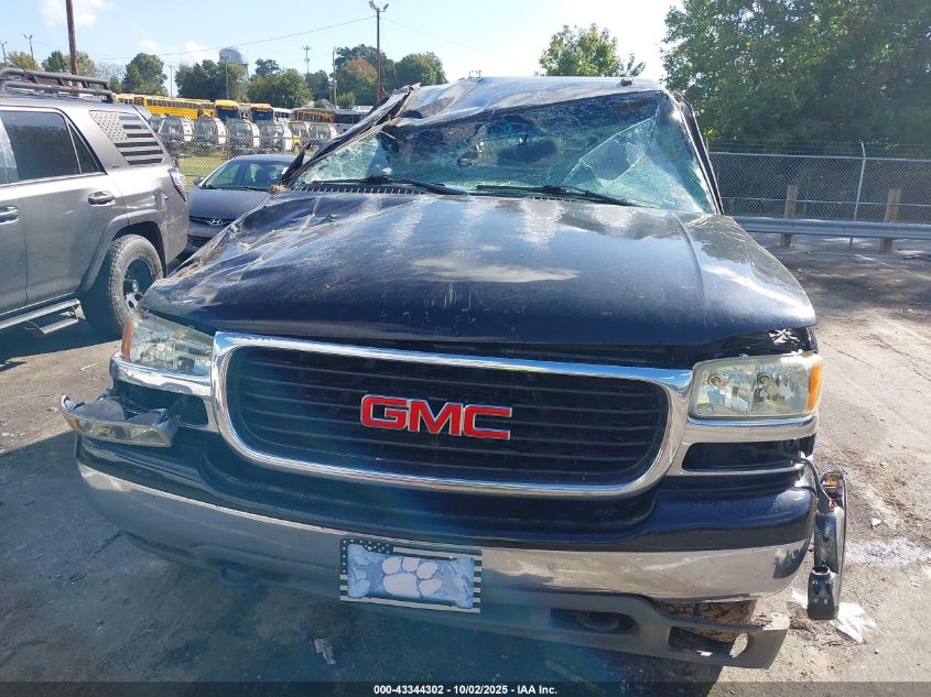 2002 GMC Sierra 1500 Sle VIN: 2GTEK19T521417088 Lot: 43344302