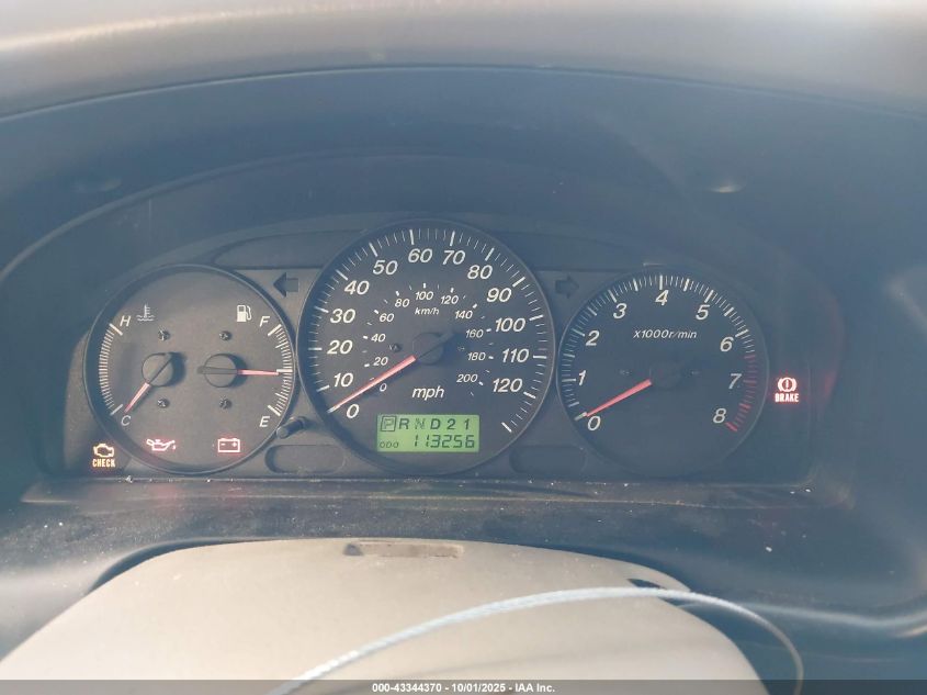 2001 Mazda Mpv Dx/Es/Lx VIN: JM3LW28YX10198953 Lot: 43344370