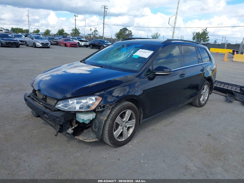 2015 VOLKSWAGEN GOLF SPORTWAGEN TDI S 4-DOOR - 3VWCA7AU3FM515419