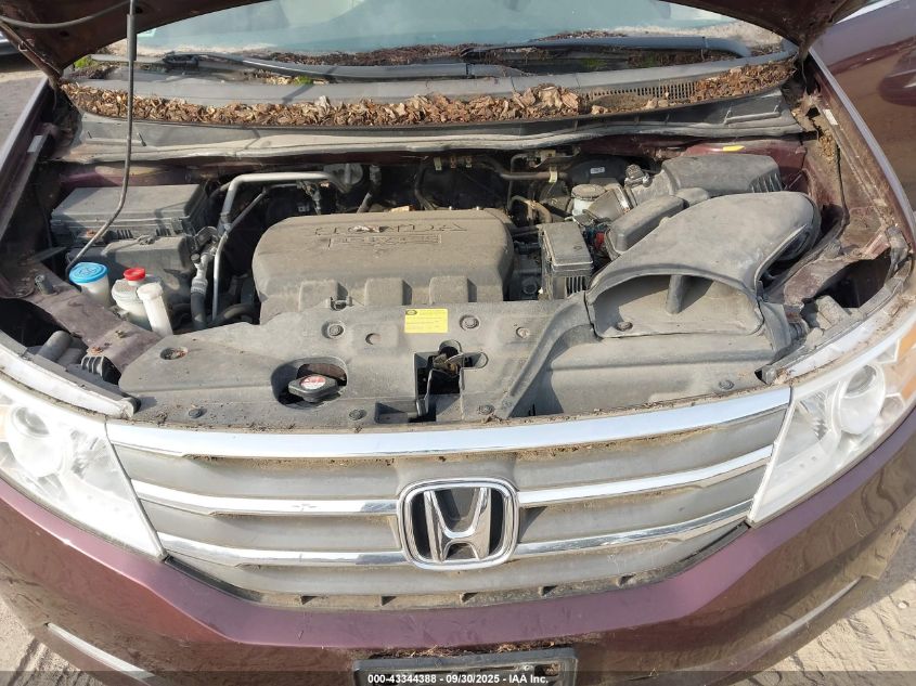 2012 Honda Odyssey Touring/Touring Elite VIN: 5FNRL5H95CB061512 Lot: 43344388