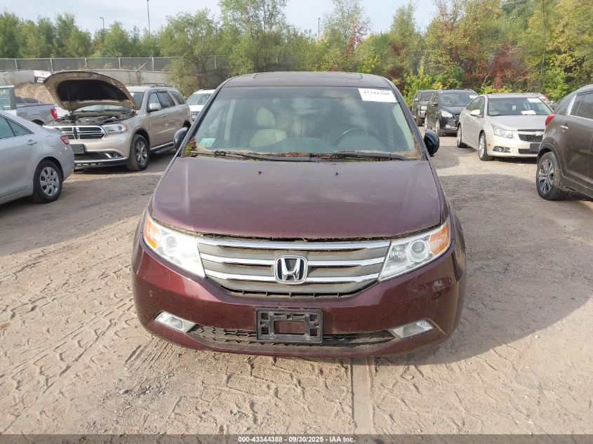 2012 Honda Odyssey Touring/Touring Elite VIN: 5FNRL5H95CB061512 Lot: 43344388