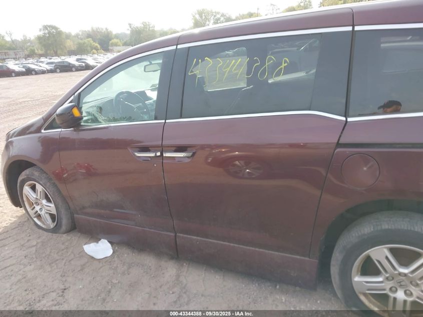 2012 Honda Odyssey Touring/Touring Elite VIN: 5FNRL5H95CB061512 Lot: 43344388