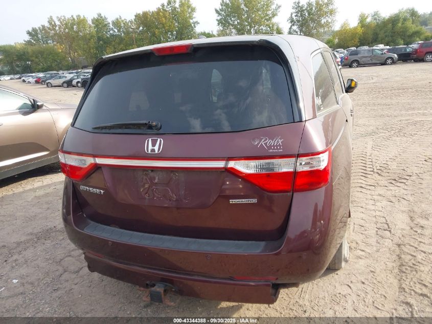 2012 Honda Odyssey Touring/Touring Elite VIN: 5FNRL5H95CB061512 Lot: 43344388