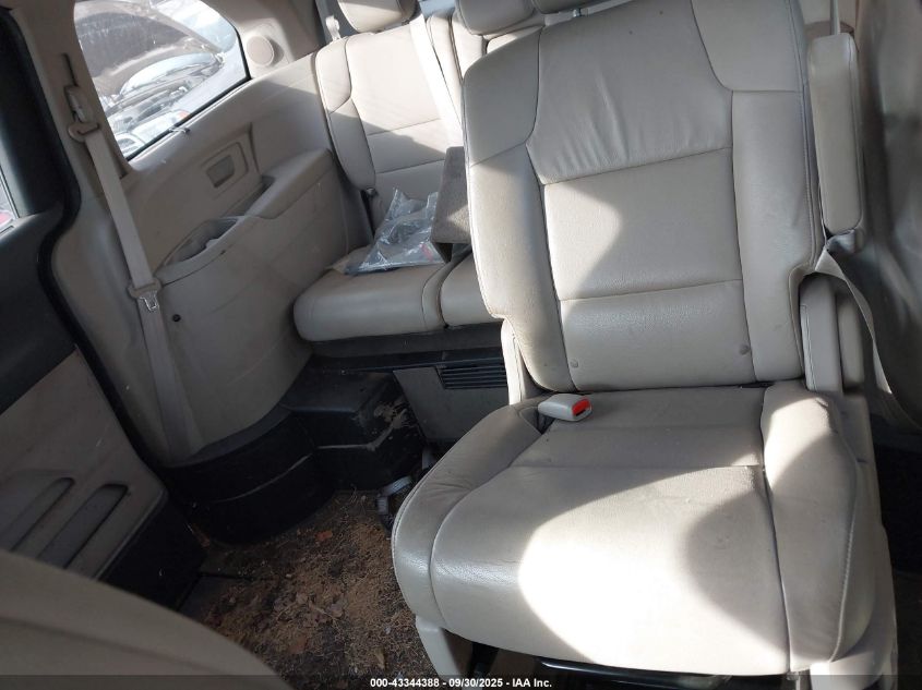 2012 Honda Odyssey Touring/Touring Elite VIN: 5FNRL5H95CB061512 Lot: 43344388