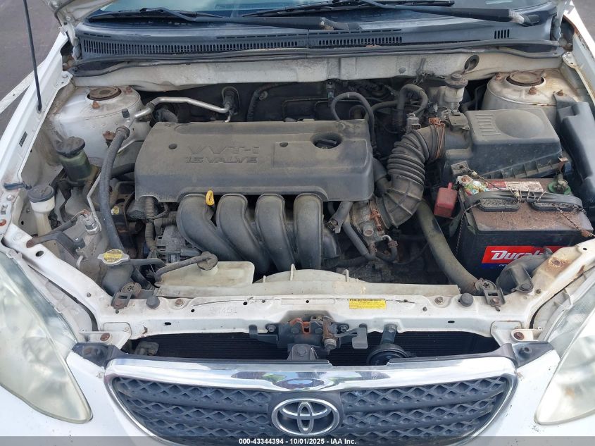 2006 Toyota Corolla Le VIN: 2T1BR32E96C711784 Lot: 43344394