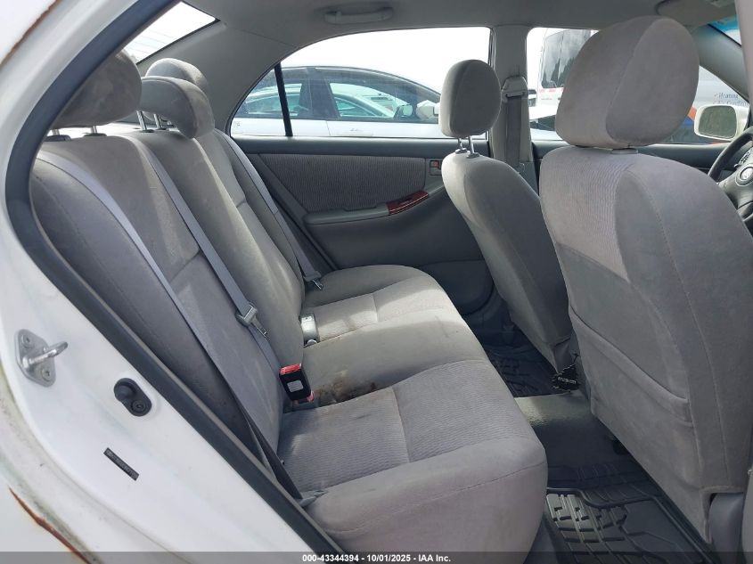 2006 Toyota Corolla Le VIN: 2T1BR32E96C711784 Lot: 43344394