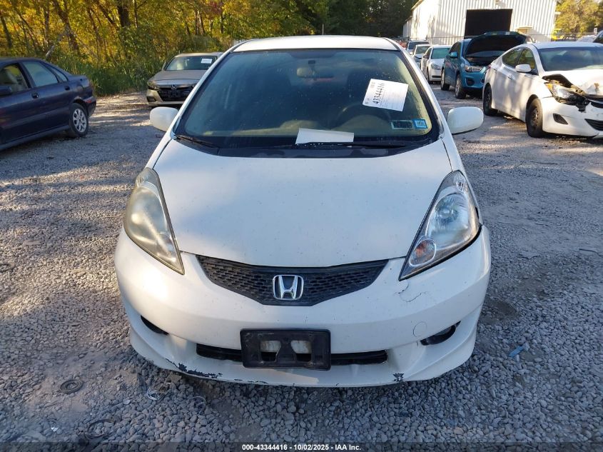 2009 Honda Fit Sport VIN: JHMGE87639S034619 Lot: 43344416