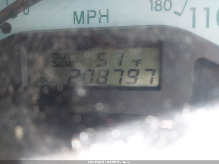 2003 Toyota Corolla Le VIN: 1NXBR32E73Z019727 Lot: 43344422