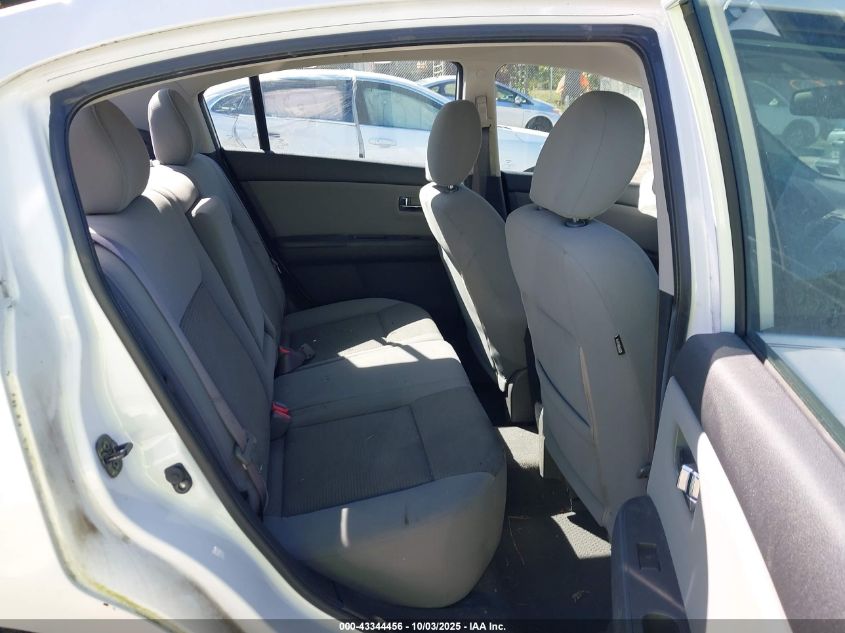 2012 Nissan Sentra 2.0 S VIN: 3N1AB6AP1CL609671 Lot: 43344456