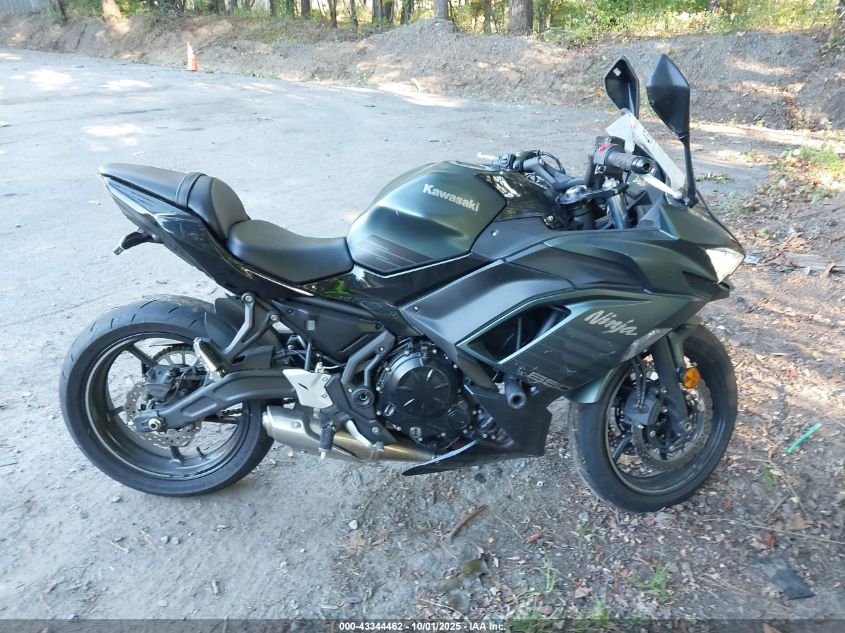 2025 Kawasaki Ex650 P VIN: ML5EXEP16SDAG0169 Lot: 43344462