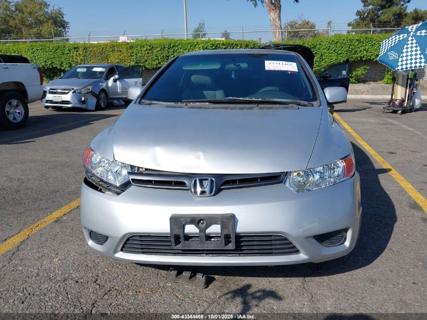 2007 Honda Civic Lx VIN: 2HGFG12607H525354 Lot: 43344466