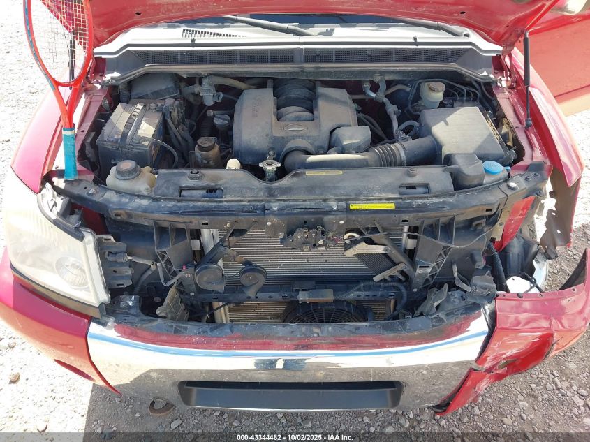 2005 Nissan Titan Se VIN: 1N6BA06BX5N522205 Lot: 43344482