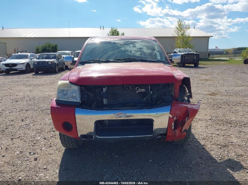 2005 Nissan Titan Se VIN: 1N6BA06BX5N522205 Lot: 43344482