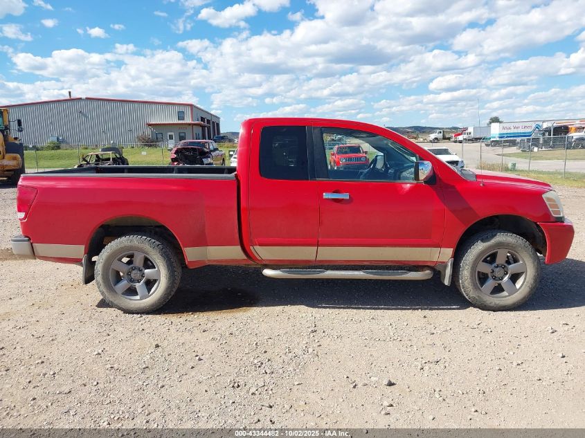 2005 Nissan Titan Se VIN: 1N6BA06BX5N522205 Lot: 43344482
