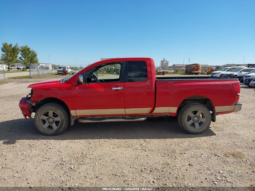 2005 Nissan Titan Se VIN: 1N6BA06BX5N522205 Lot: 43344482