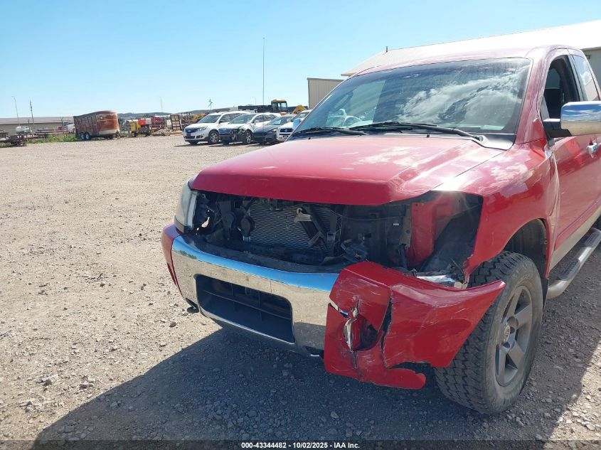 2005 Nissan Titan Se VIN: 1N6BA06BX5N522205 Lot: 43344482