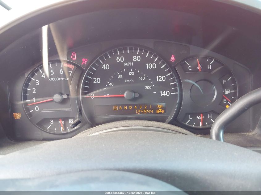 2005 Nissan Titan Se VIN: 1N6BA06BX5N522205 Lot: 43344482