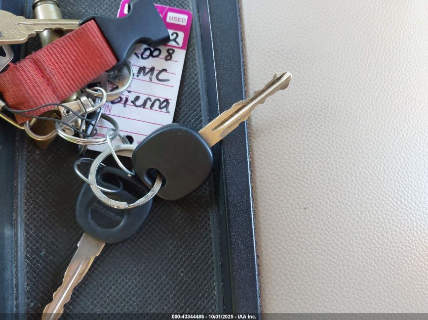 2008 GMC Sierra 1500 Slt VIN: 2GTEK13M481188025 Lot: 43344486