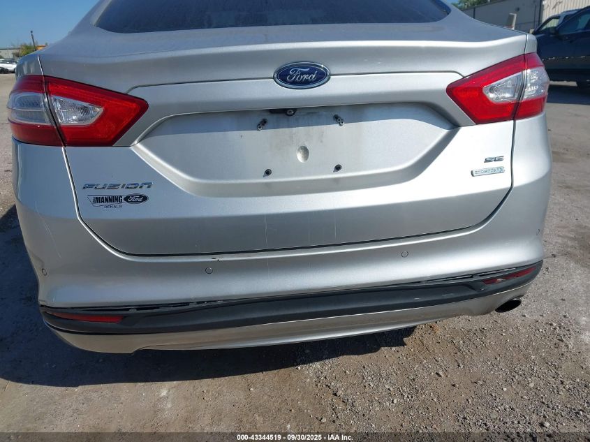 2014 Ford Fusion Se VIN: 3FA6P0HD1ER191292 Lot: 43344519