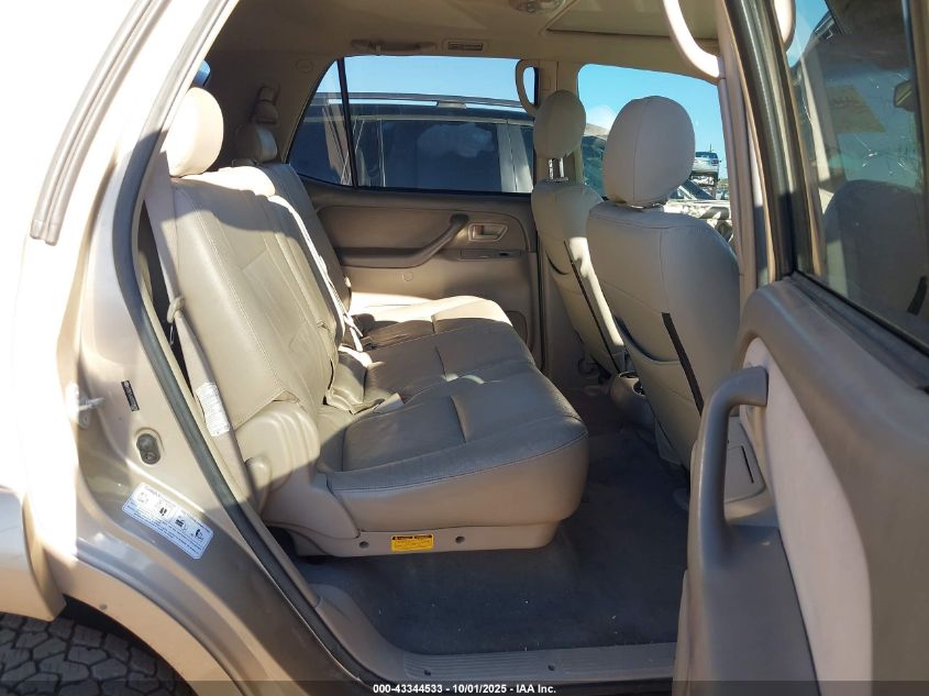 2005 Toyota Sequoia Sr5 V8 VIN: 5TDBT44A35S238133 Lot: 43344533