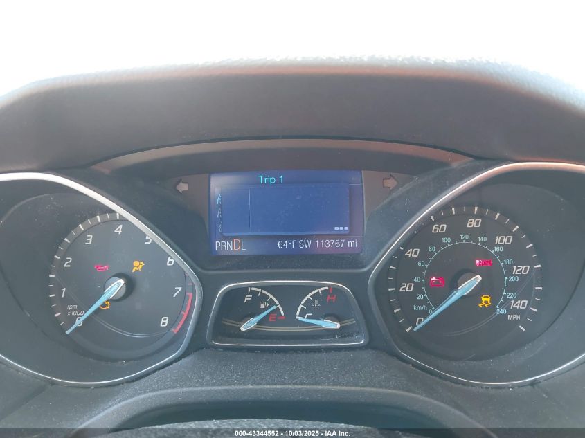 2013 Ford Focus Se VIN: 1FADP3F28DL152416 Lot: 43344552