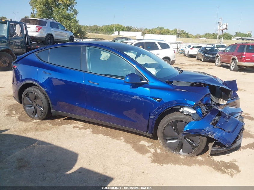 2026 Tesla Model Y Long Range Dual Motor All-Wheel Drive VIN: 7SAYGDED5TF424669 Lot: 43344561