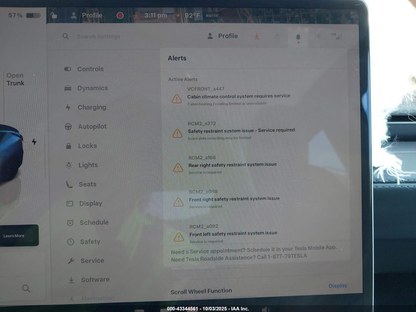 2026 Tesla Model Y Long Range Dual Motor All-Wheel Drive VIN: 7SAYGDED5TF424669 Lot: 43344561