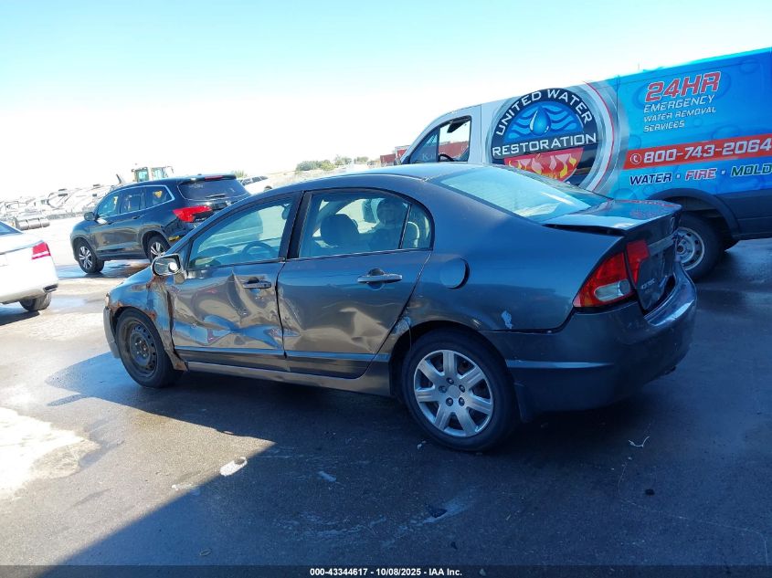 2011 Honda Civic Lx VIN: 19XFA1F55BE043453 Lot: 43344617