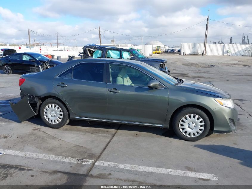 2012 Toyota Camry Le VIN: 4T4BF1FK9CR178140 Lot: 43344632