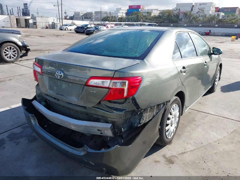 2012 Toyota Camry Le VIN: 4T4BF1FK9CR178140 Lot: 43344632