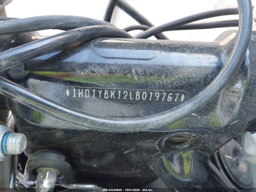 2020 Harley-Davidson Flhcs VIN: 1HD1YBK12LB019767 Lot: 43344640